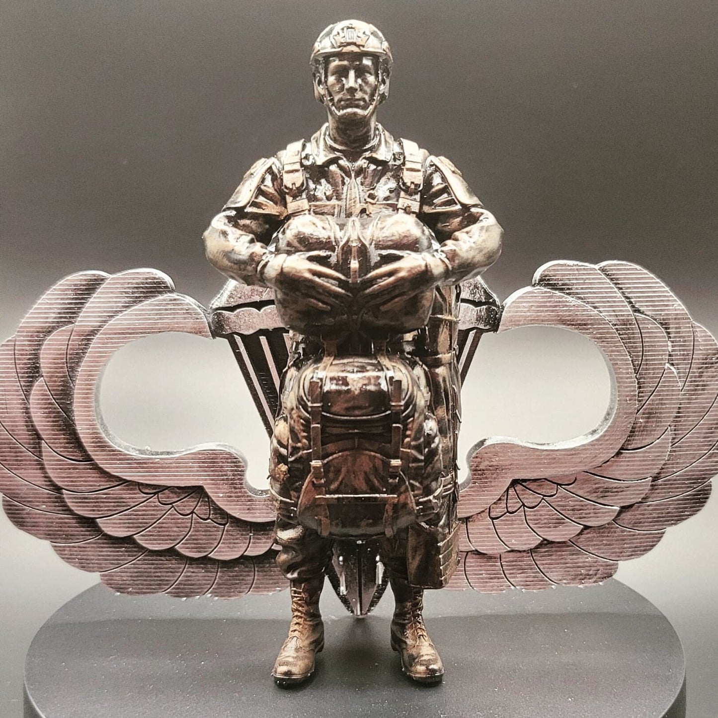 Paratrooper with wings